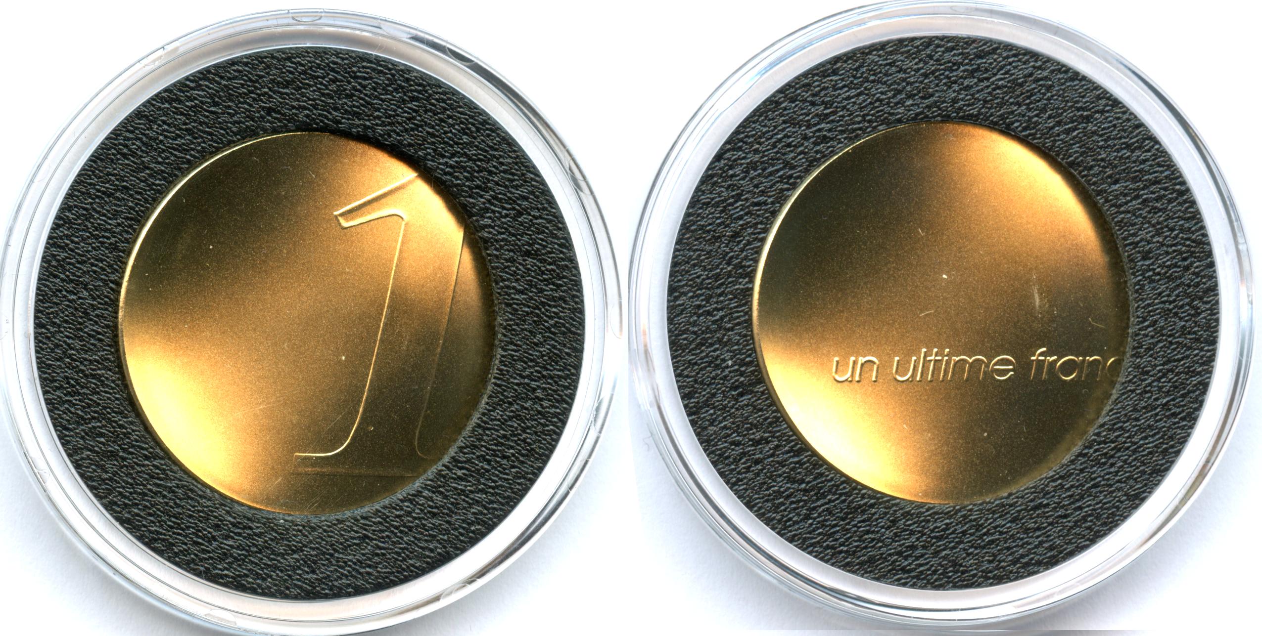 1 Franc 2001 1 Franc 2001