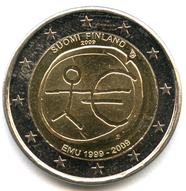 2 euro 2009 EMU 1999-2009 - Holmasto