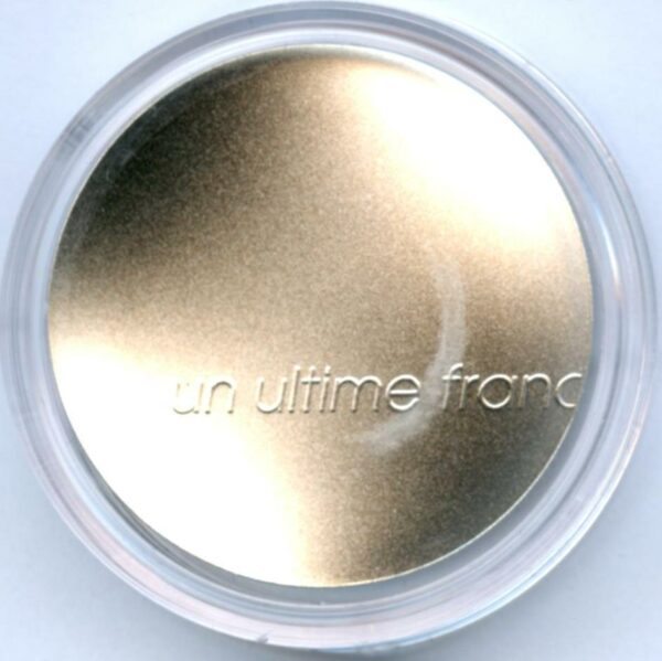 1 Franc 2001 