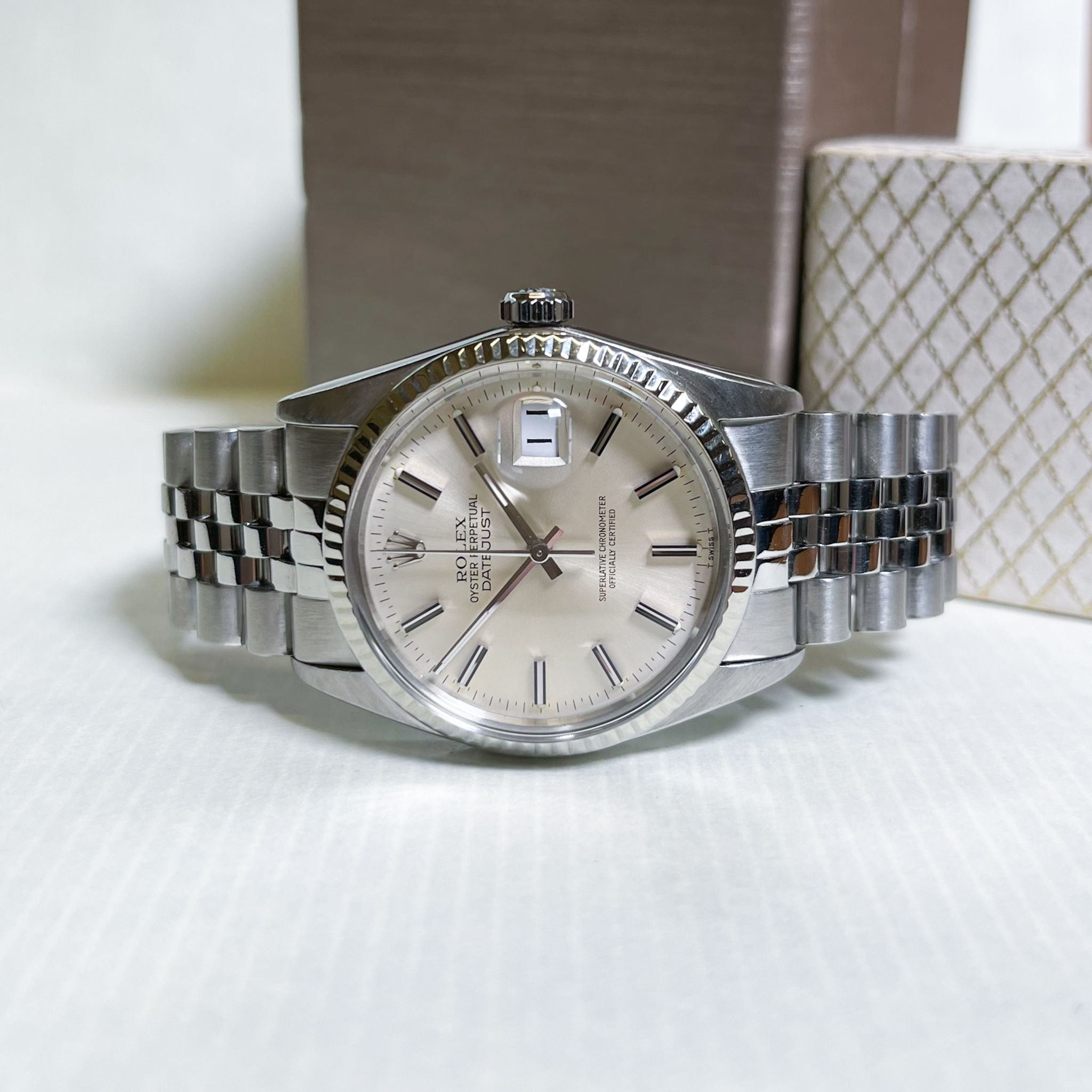 ROLEX Datejust, 1982, 36mm Holmasto