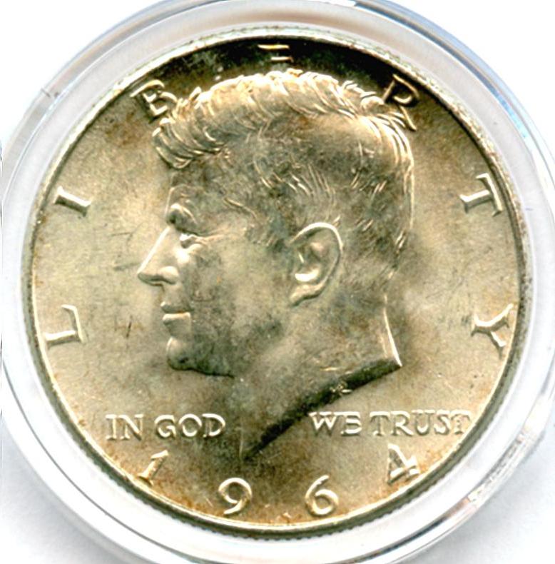 ½ Dollar 1964 Kennedy - Holmasto