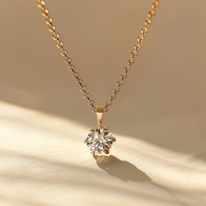Diamant halsband och hängen