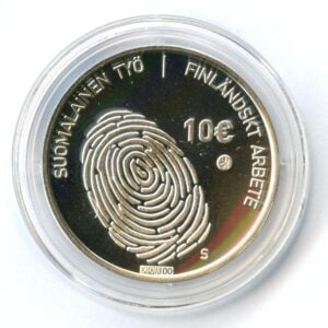 10 euro 2016 Suomalainen työ