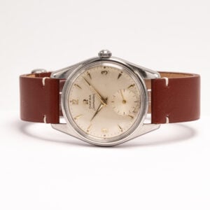 Harvinainen Omega Seamaster 2990-1 “Seachero” vuodelta 1959. Lyhyen ajan valmistettu keräilyklassikko, arvostettu variantti Ranchero-sarjasta.