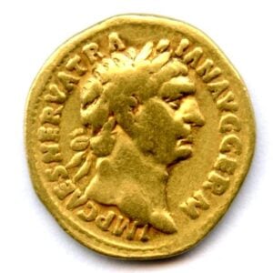 Trajanus. Aureus. Rooma, 100 jKr.