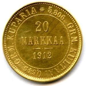 20 markkaa1912 L