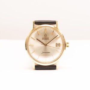 Tämä vuonna 1962 valmistunut Omega Seamaster edustaa aikakautensa puhdaslinjaista muotoilua parhaimmillaan.