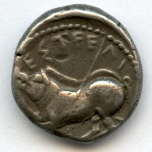 Aspendos. Drakma, 420-360 eKr.