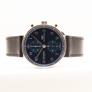 IWC Schaffhausen Portugieser Chronograph edustaa sveitsiläisen kellonvalmistuksen hienointa perinnettä.